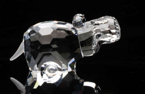 Swarovski Crystal Hippopotamus (hippo) part of the African Wildlife