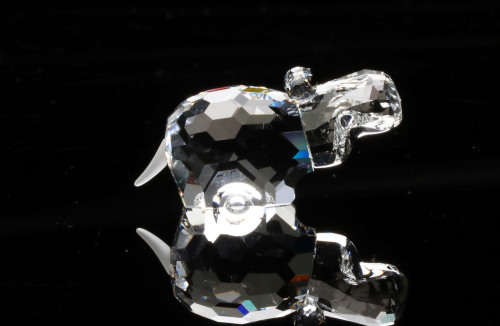 Swarovski Crystal Hippopotamus (hippo) part of the African Wildlife
