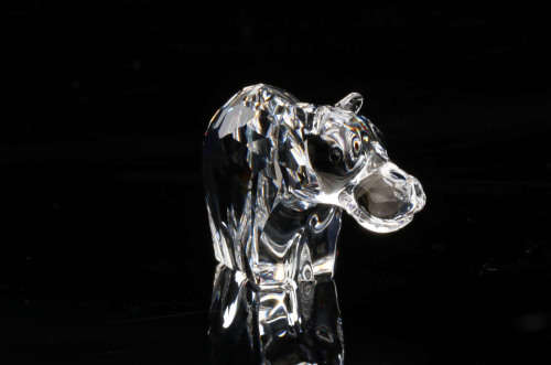 Swarovski Crystal Hippo African Wildlife theme