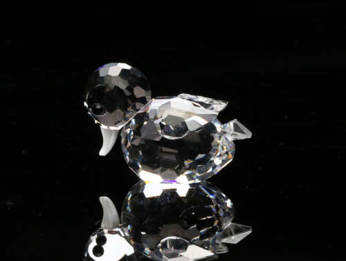 SWAROVSKI Crystal - Swimming Duck Retired