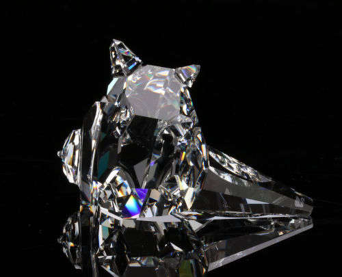 Swarovski Silver Crystal Figurine South Sea Shell 160798