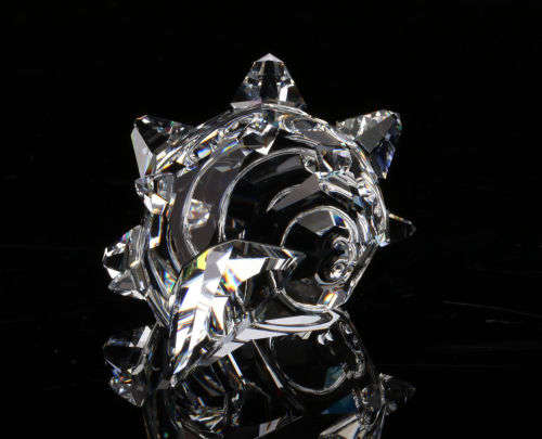 Swarovski Silver Crystal Figurine South Sea Shell 160798