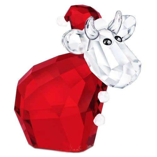 Swarovski Crystal Christmas Santa Mo Ltd Lovlot Cow Crystal