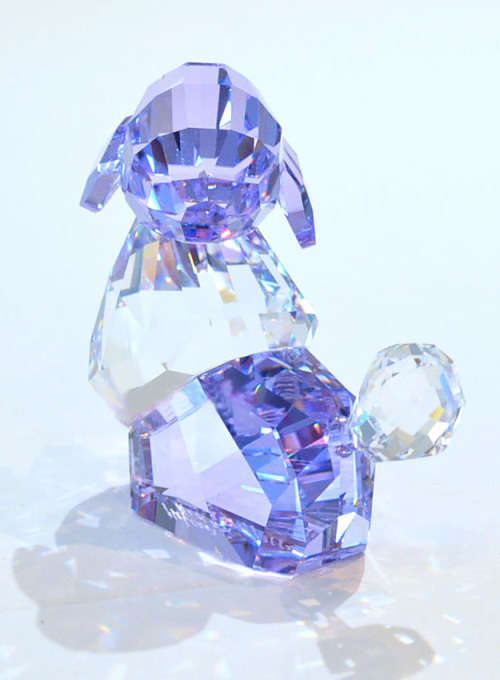 SWAROVSKI LOVLOTS GANG OF DOGS VIOLETTA POODLE 935719  BOXED RETIRED RARE  #