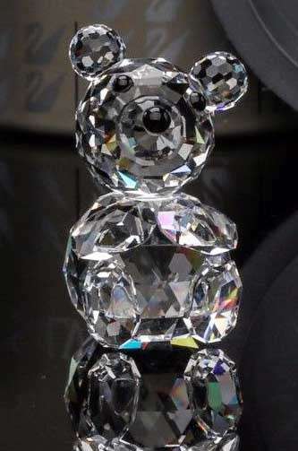 SWAROVSKI CRYSTAL BEAR MINI 012262  RETIRED  *