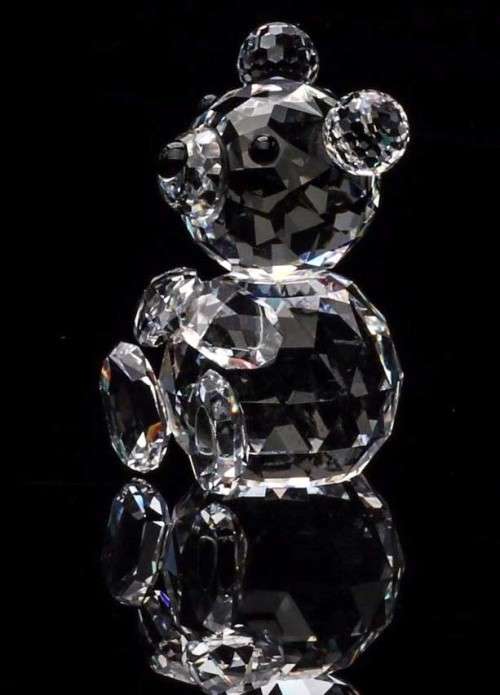 SWAROVSKI CRYSTAL BEAR MINI 012262  RETIRED  *