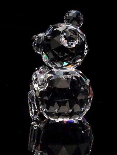 SWAROVSKI CRYSTAL BEAR MINI 012262  RETIRED  *