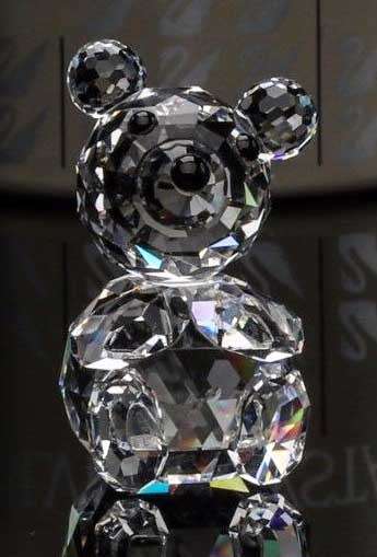 SWAROVSKI CRYSTAL BEAR MINI 012262  RETIRED  *