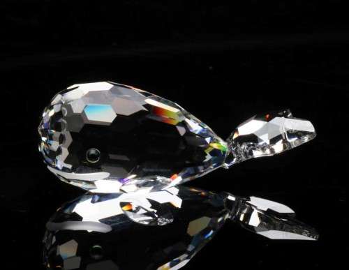Swarovski Crystal Smiley Whale