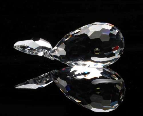 Swarovski Crystal Smiley Whale