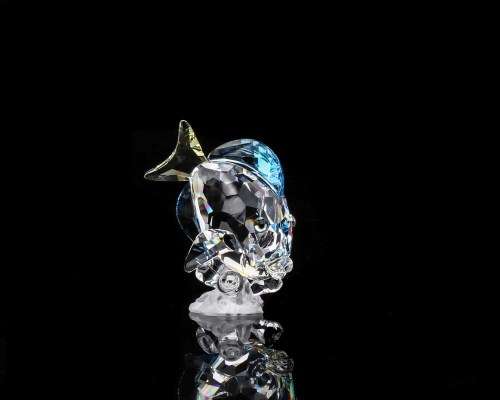Swarovski Crystal Tang Fish Blue Wonders of the Sea Trilogy
