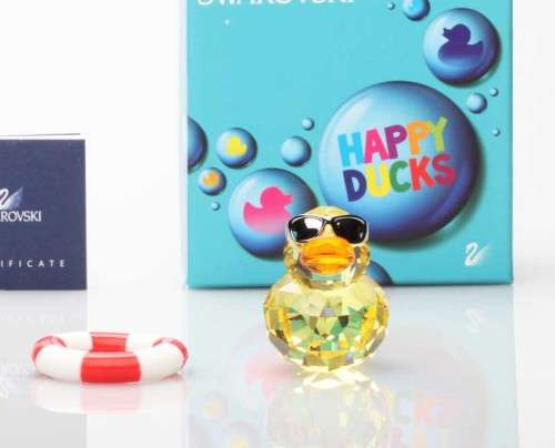 Swarovski Crystal Happy Duck called "Sunny Sam".
