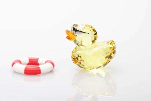 Swarovski Crystal Happy Duck called "Sunny Sam".