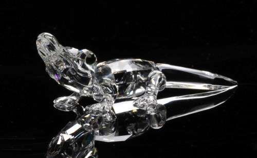 SWAROVSKI CRYSTAL Alligator  RARE RETIRED  *
