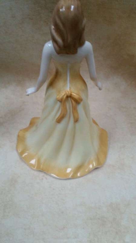 Royal Doulton Lady from the  Gemstone  Collection ` Opal October #