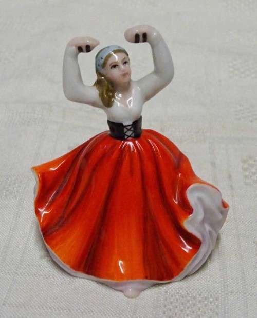 Royal Doulton Miniature Ladies Collection ` Karen ` #