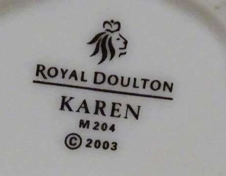 Royal Doulton Miniature Ladies Collection ` Karen ` #