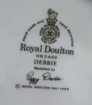 ROYAL DOULTON FIGURINE DEBBIE HN2400