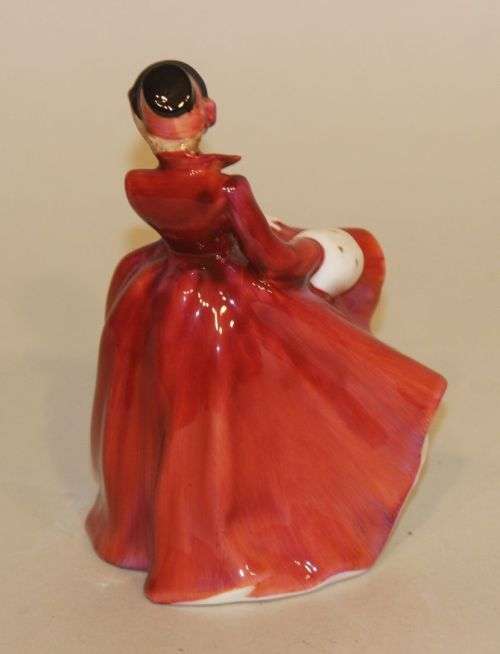 Royal Doulton Miniature Figurine Emma Red Coat HN3208