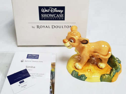 Royal Doulton Figurine Walt Disney Showcase Collection LION KING SIMBA DM10