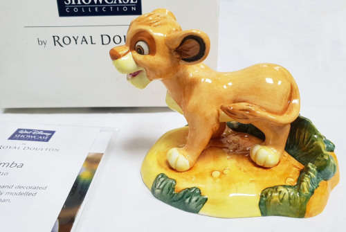 Royal Doulton Figurine Walt Disney Showcase Collection LION KING SIMBA DM10