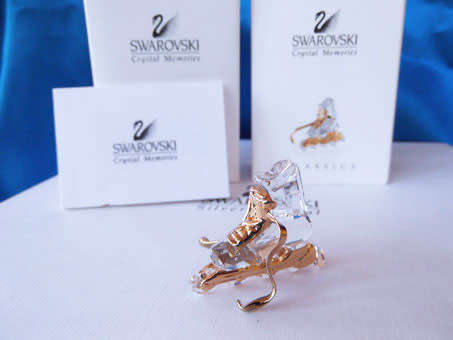 Boxed Swarovski Crystal Memories Classics Roller Skate