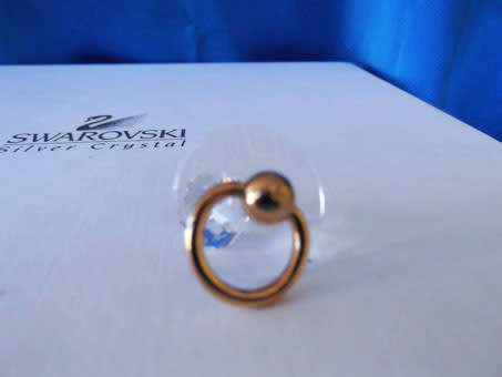 Swarovski Crystal Memories Moments Pacifer Dummy Gold Plated