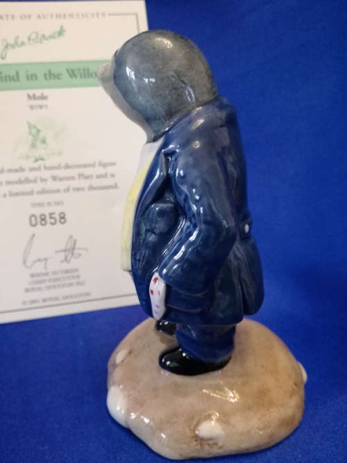 Beswick Mole Wind in the Willow Ltd Edt
