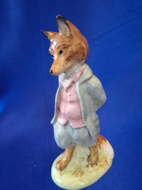 Beswick  Beatrix Potter ` Foxy Whiskered Gentleman`1277 Gold #