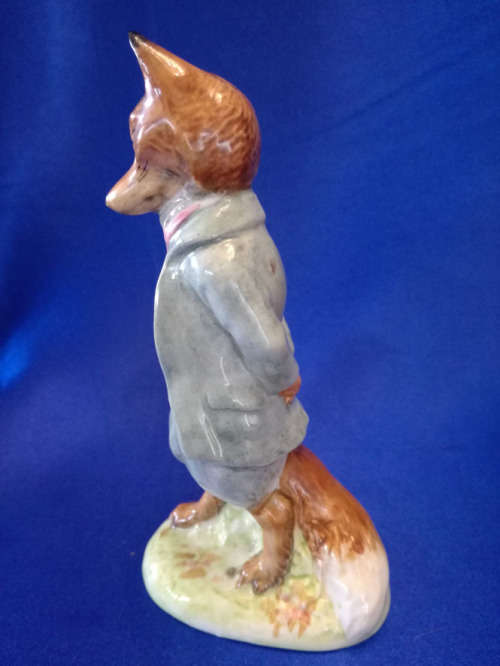 Beswick  Beatrix Potter ` Foxy Whiskered Gentleman`1277 Gold #