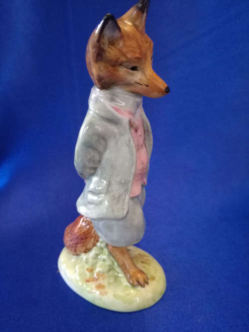 Beswick  Beatrix Potter ` Foxy Whiskered Gentleman`1277 Gold #