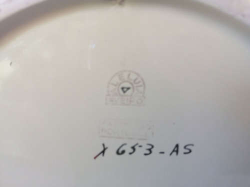 Vintage Decorator Plate from Aleluia Aveiro  Hand-Painted in Portugal