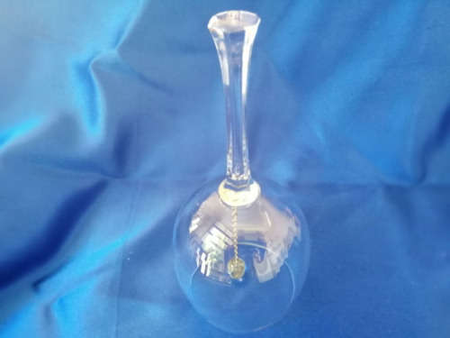 Large Clear Glass Bell