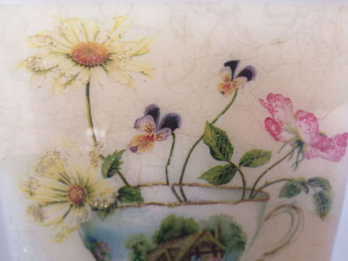 Square Beautiful Ceramic Tray - Dish