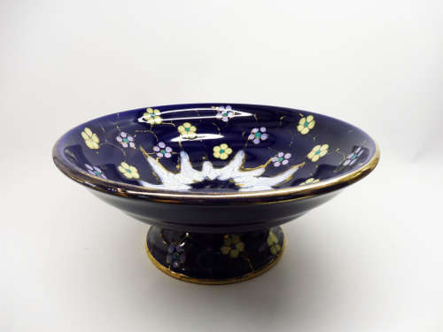 Regina GOUDA HOLLAND DUTCH FOLK ART DECO NOUVEAU REGINA Pottery Bowl