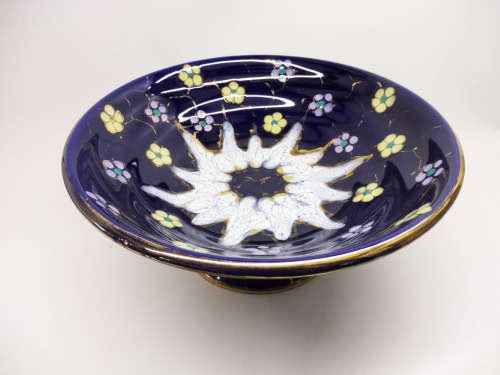 Regina GOUDA HOLLAND DUTCH FOLK ART DECO NOUVEAU REGINA Pottery Bowl