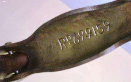 Large sculptural Art Deco (1923) heavy duty cast iron crocodile fire tongs / nutcracker  #