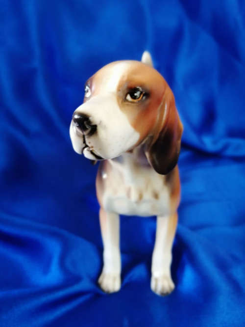 Large Poodle Dog Figurine