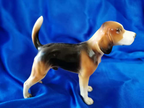 Large Poodle Dog Figurine