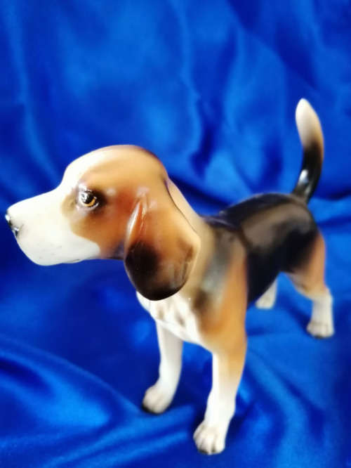 Large Poodle Dog Figurine