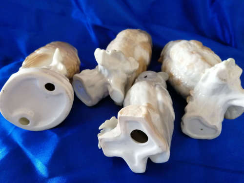 Vintage Group of China Cute Owl Figurines