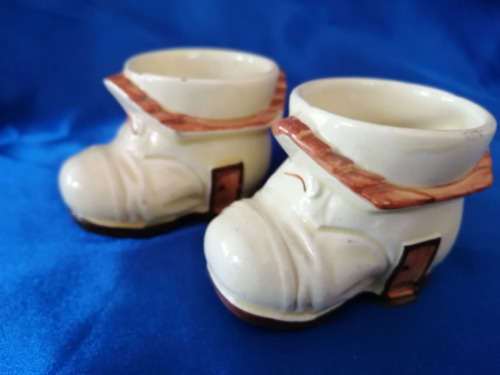 Pair of Vintage China Shoes  Boot House