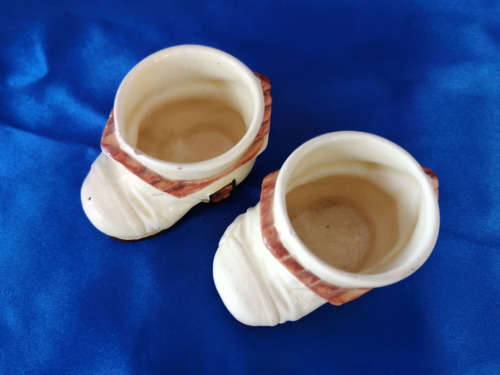 Pair of Vintage China Shoes  Boot House