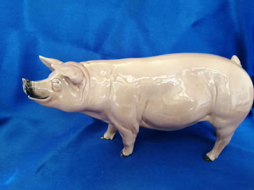 Vintage Large China Pig *