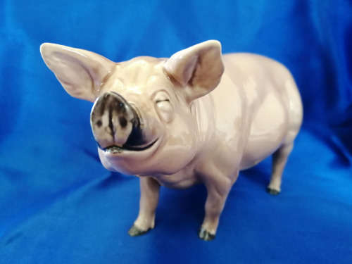 Vintage Large China Pig *