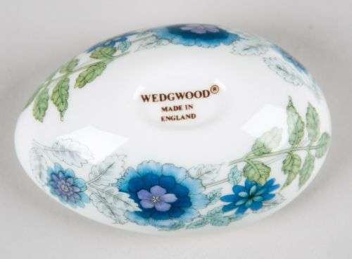 Wedgwood Clementine Large Egg Trinket Box  #