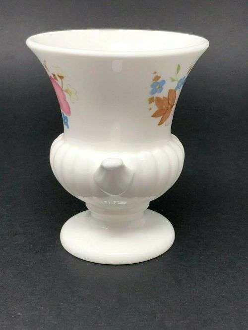 Wedgwood Meadow Sweet Small Urn Vase, Floral Design  #
