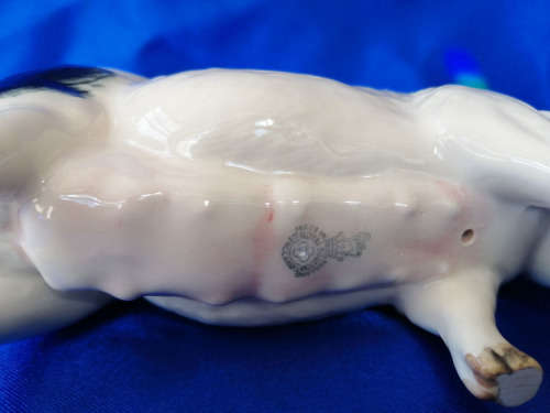 Royal Doulton Pig Gloucester Old Spot Pink & Black Gloss