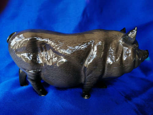 Royal Doulton Grey Vietnamese Pot Belly Pig