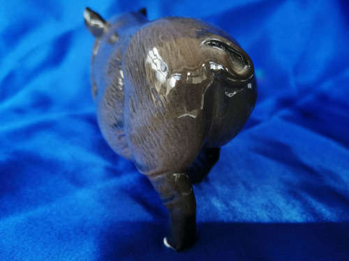 Royal Doulton Grey Vietnamese Pot Belly Pig